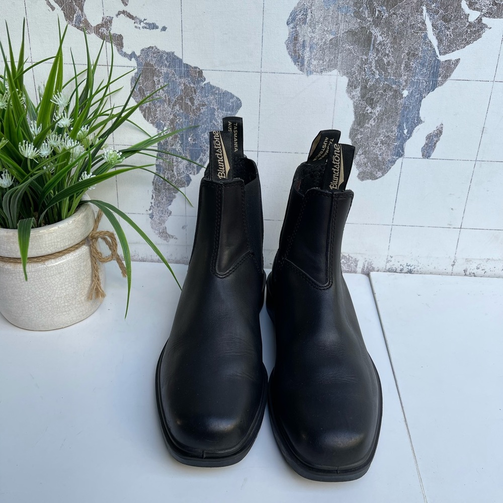 Wknd sale - BLUNDSTONE🔴Black leather Boots